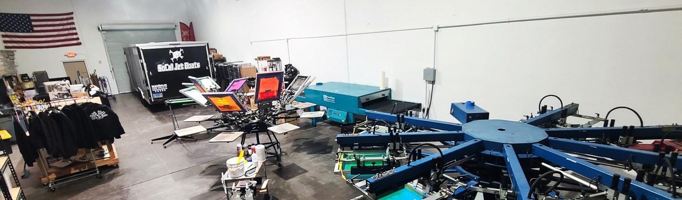 Russell's Print Shop — Las Vegas Screen Printing & Embroidery