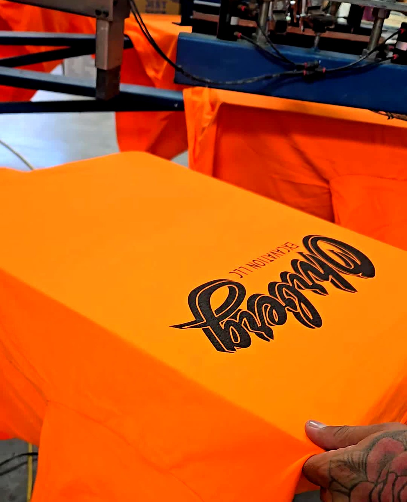Custom uniforms and workwear at Russell's Print Shop