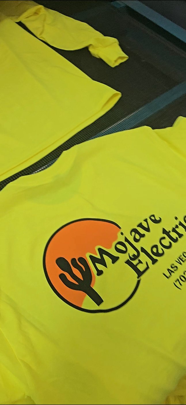 Custom Mojave Electric Yellow Jacket β Russell's Print Shop